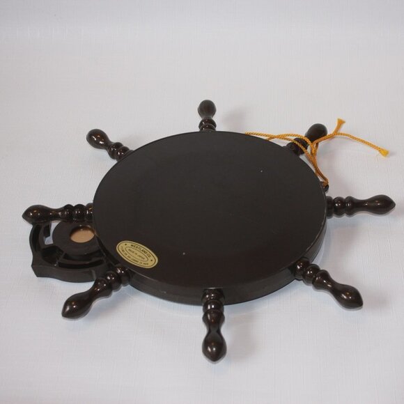 Vintage Nautical Wheel Mirror San Francisco Mirror - Picture 5 of 5